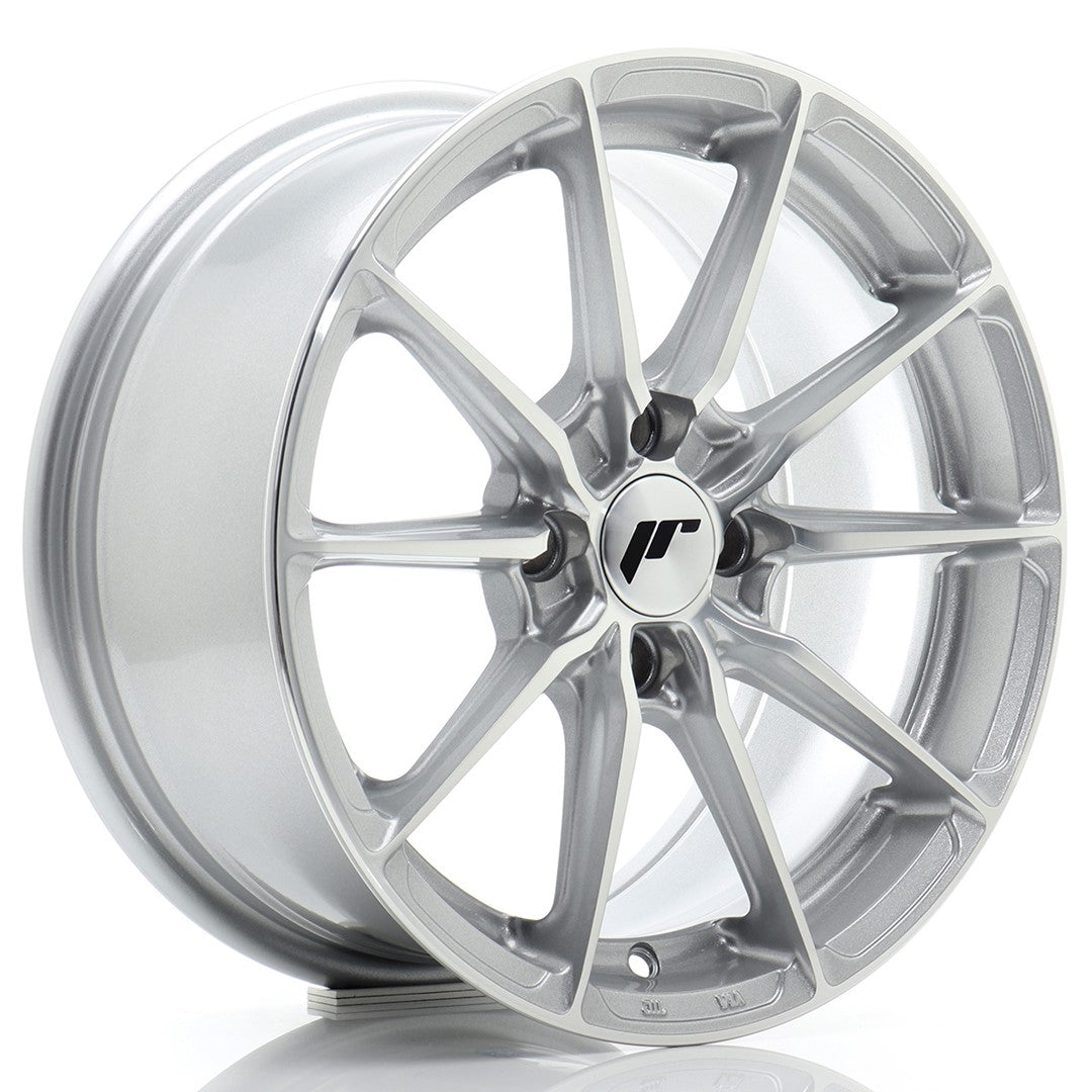Japan Racing JR Wheels JR37 15x7 ET38 4x100 Silver