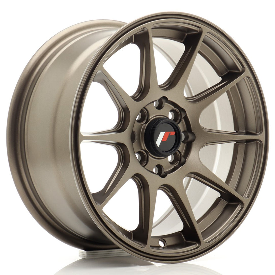 Japan Racing JR Wheels JR11 15x7 ET30 4x100 4x108 Bronze