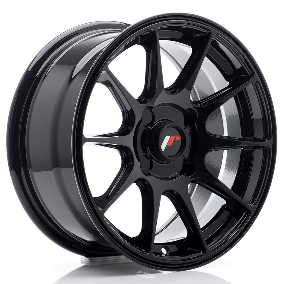 Japan Racing JR Wheels JR11 15x7 ET30 CUSTOM PCD Black