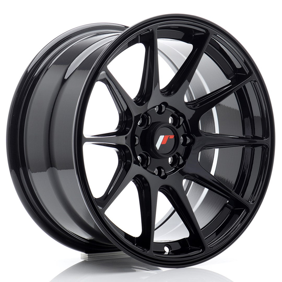 Japan Racing JR Wheels JR11 16x8 ET25 4x100 4x114.3 Black