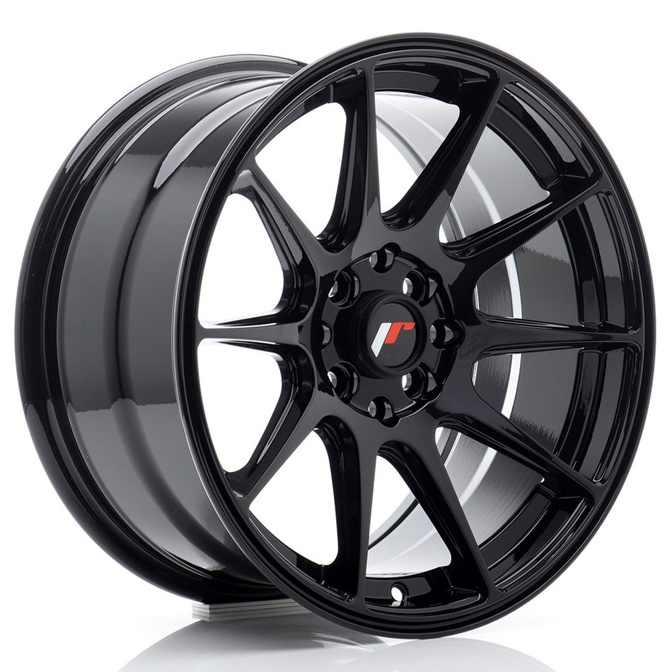 Japan Racing JR Wheels JR11 16x8 ET25 5x100 5x114.3 Black