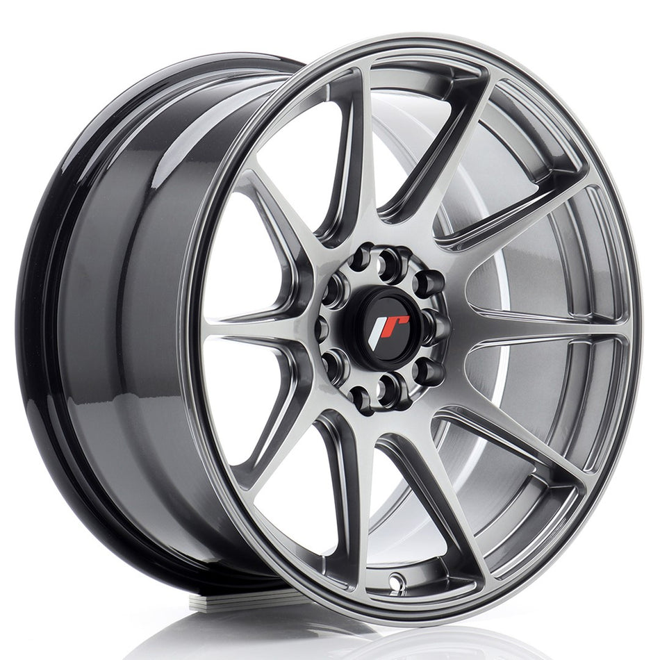 Japan Racing JR Wheels JR11 16x8 ET25 5x100 5x114.3 Hyper Black
