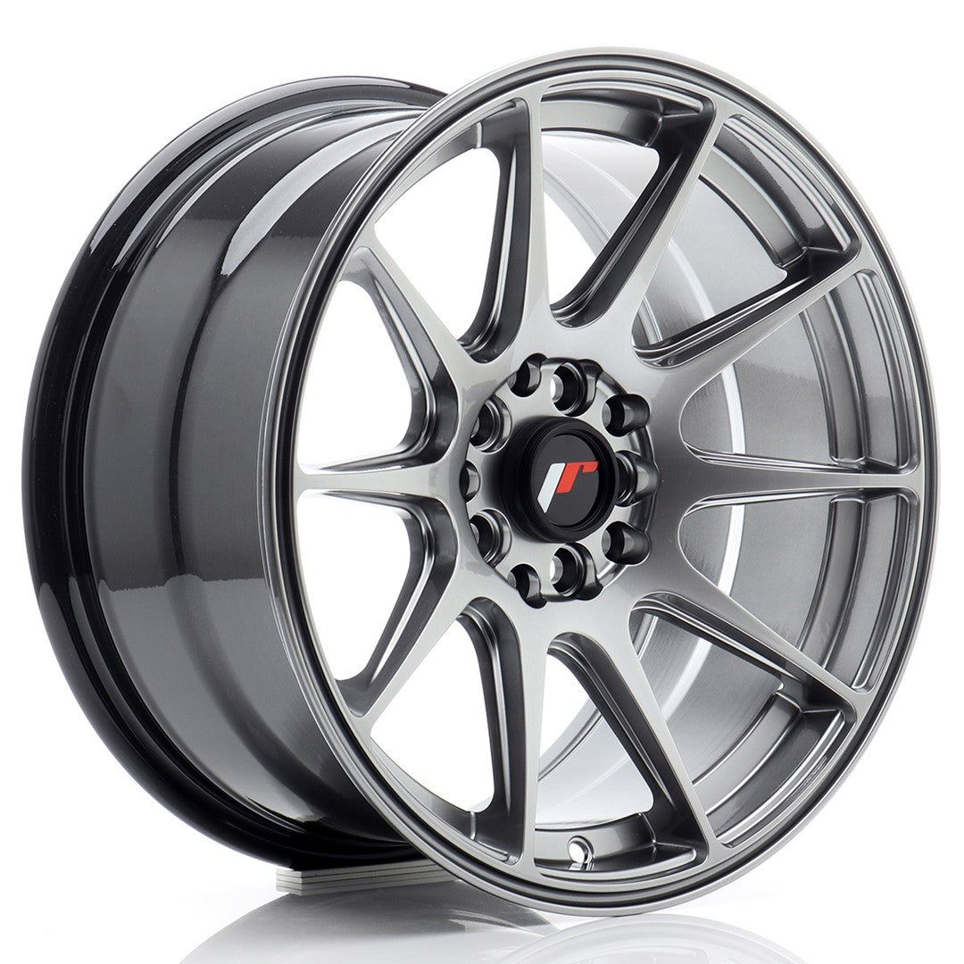 Japan Racing JR Wheels JR11 16x8 ET25 4x100 4x108 Hyper Black