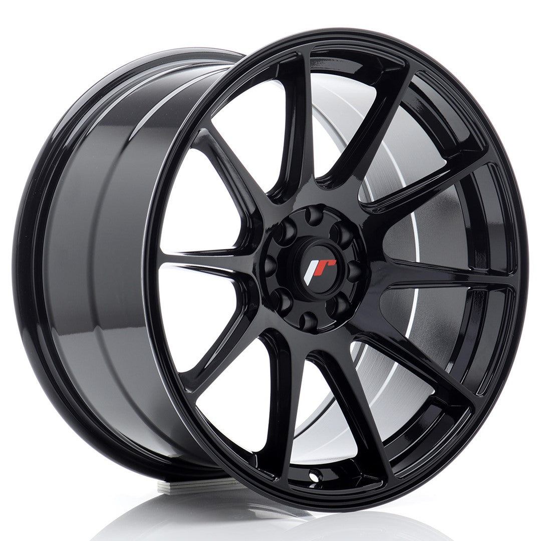 Japan Racing JR Wheels JR11 17x9 ET35 5x100 5x114.3 Black