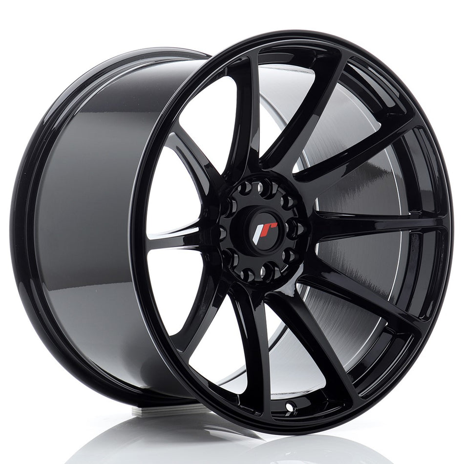 Japan Racing JR Wheels JR11 18x10.5 ET22 5x114.3 5x120 Black