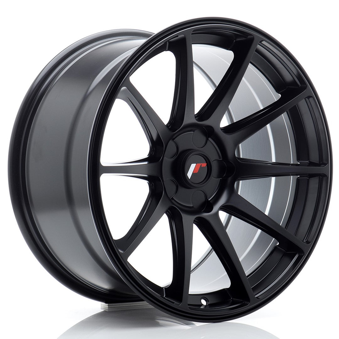 Japan Racing JR Wheels JR11 18x9.5 ET20-30 CUSTOM PCD Black