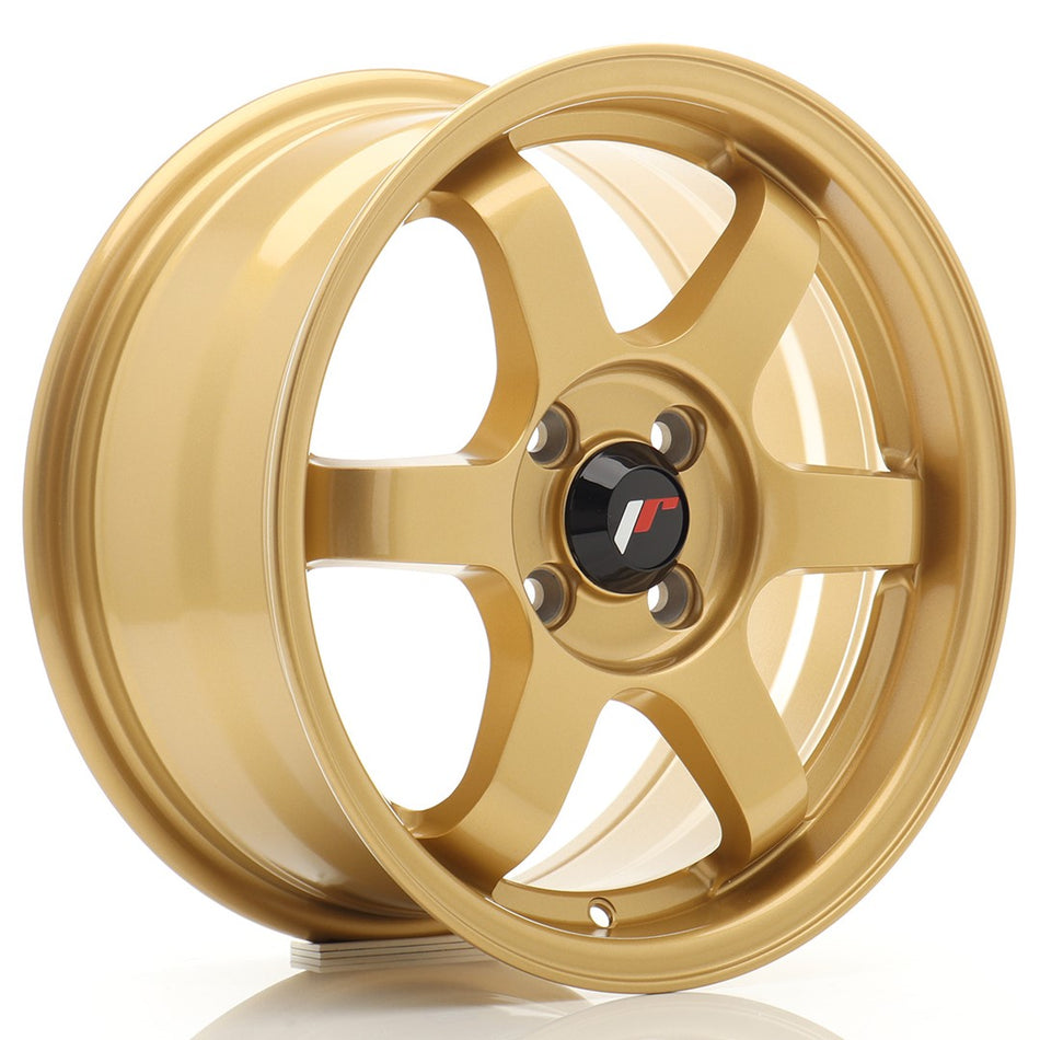 Japan Racing JR Wheels JR3 15x7 ET25 4x100 Gold