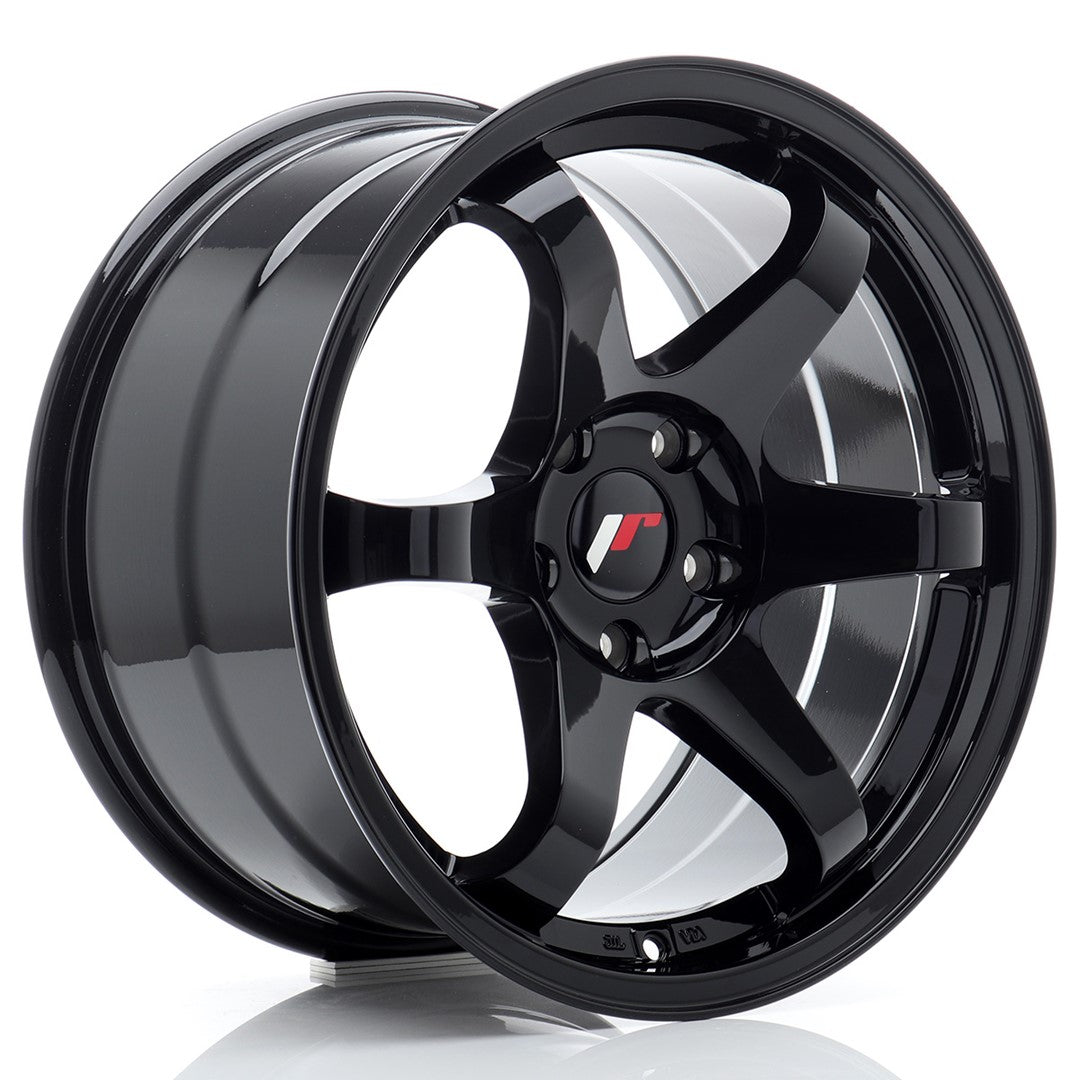 Japan Racing JR Wheels JR3 17x9 ET35 5x114.3 Black