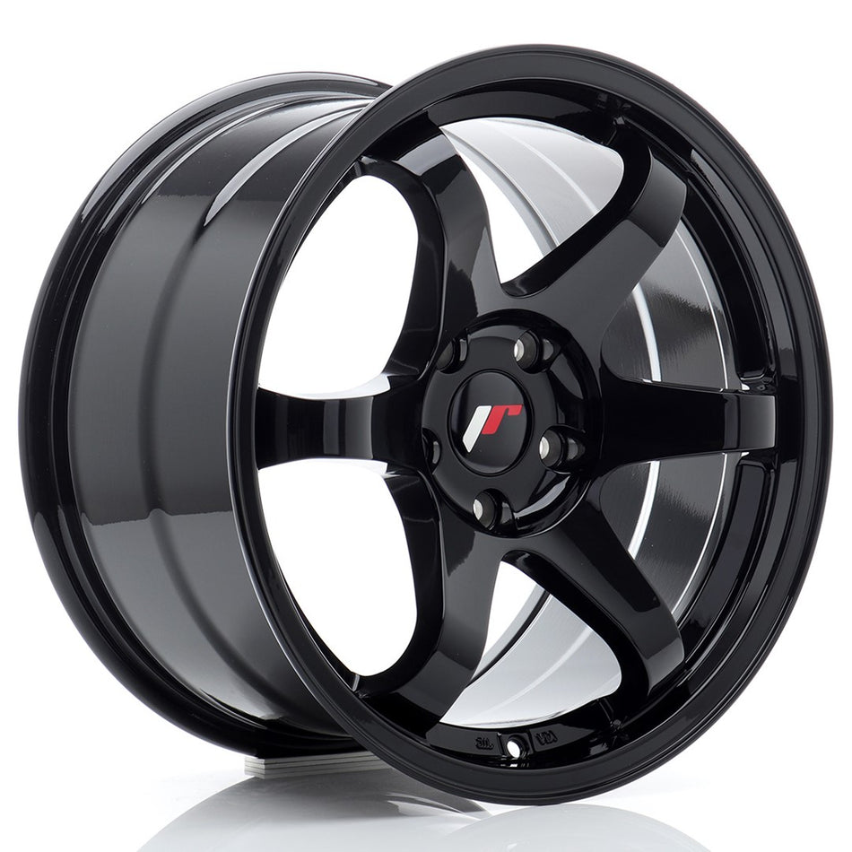 Japan Racing JR Wheels JR3 17x9 ET35 5x114.3 Black