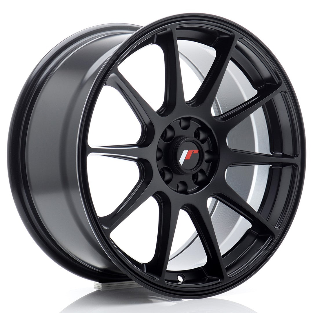 Japan Racing JR Wheels JR11 17x8 ET25 4x100 4x108 Black