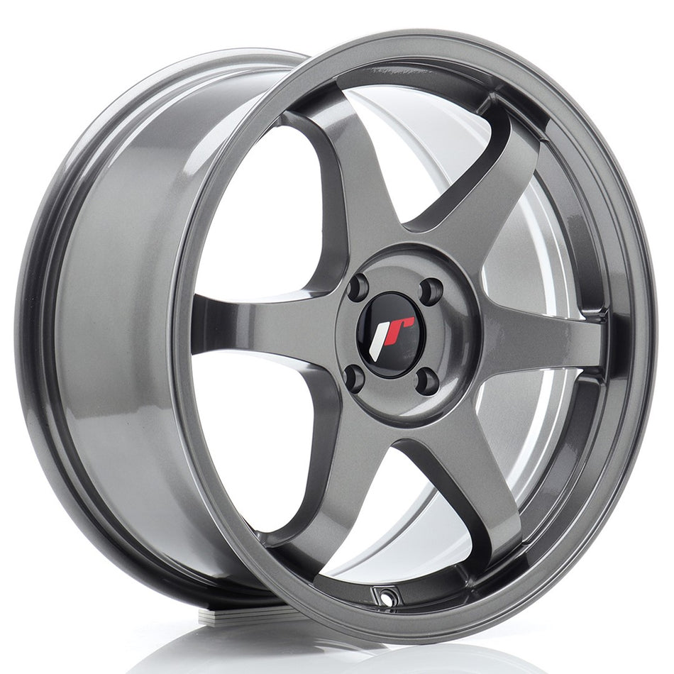 Japan Racing JR Wheels JR3 17x8 ET35 4x114.3 Gun metal