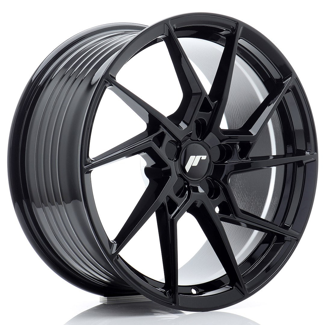 Japan Racing JR Wheels JR33 19x8.5 ET20-45 CUSTOM PCD Black