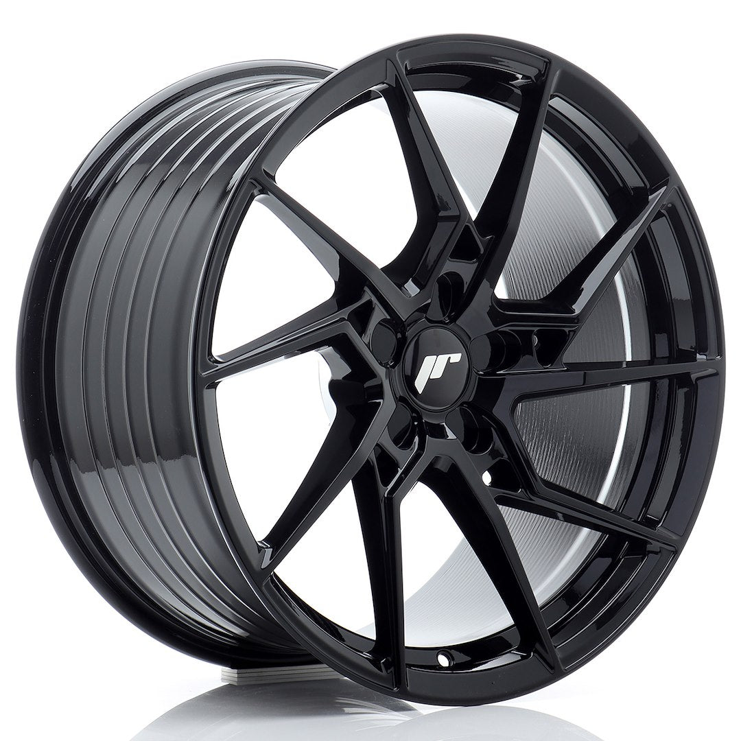 Japan Racing JR Wheels JR33 19x9.5 ET20-45 CUSTOM PCD Black