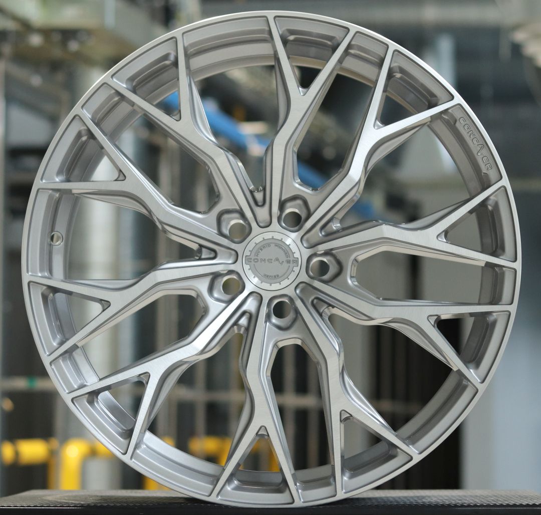 Japan Racing JR Wheels Showroom 21x9.5 ET  Brushed Titanium