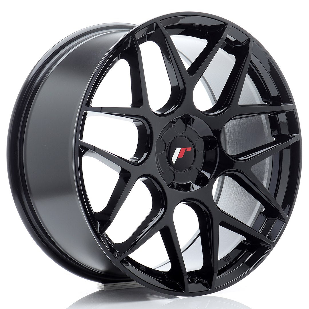 Japan Racing JR Wheels JR18 19x8.5 ET20-45 CUSTOM PCD Black