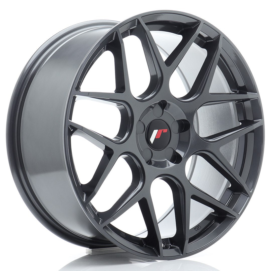Japan Racing JR Wheels JR18 19x8.5 ET20-45 CUSTOM PCD Hyper Gray
