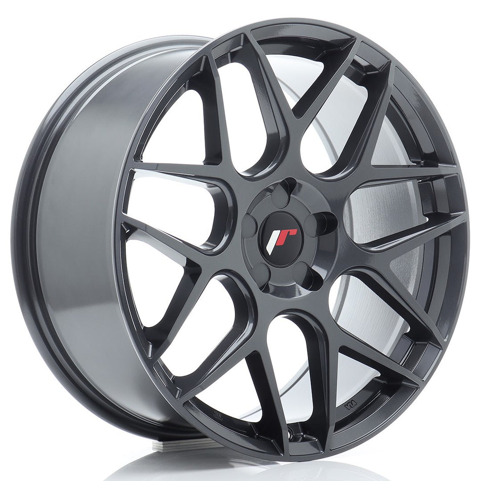 Japan Racing JR Wheels JR18 19x8.5 ET20-45 CUSTOM PCD Hyper Gray