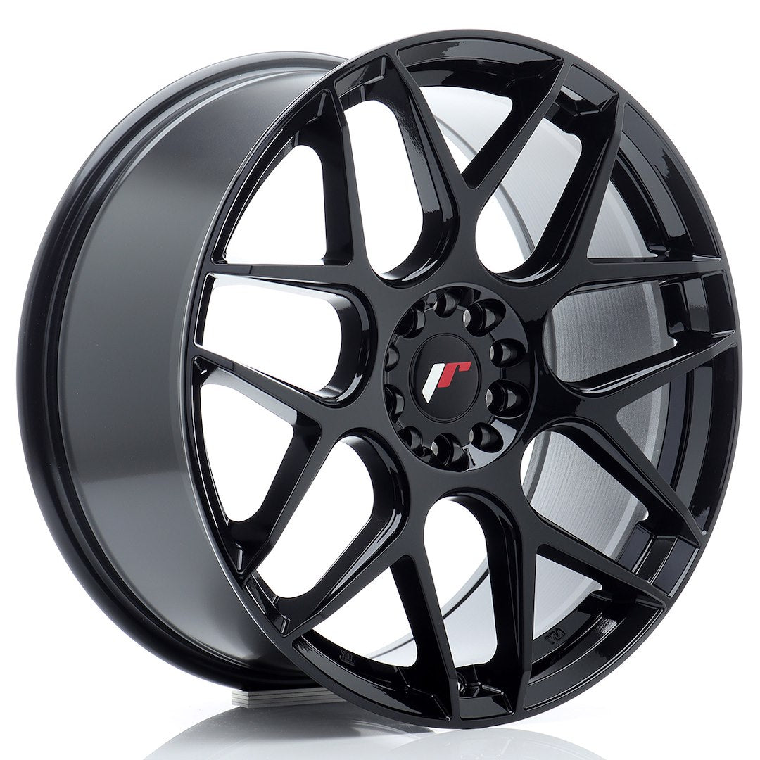 Japan Racing JR Wheels JR18 19x8.5 ET45 5x112 5x114.3 Black