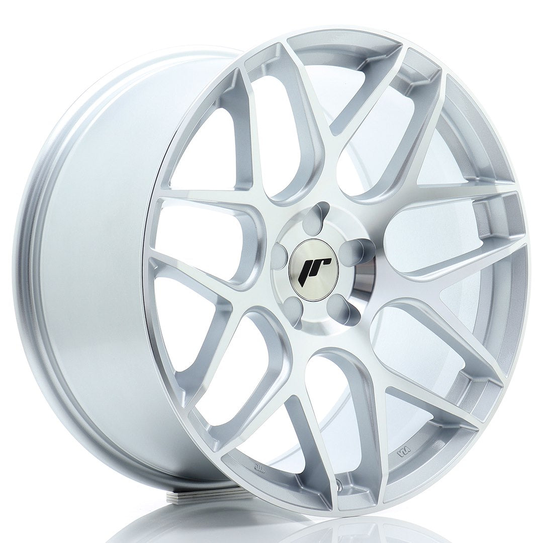 Japan Racing JR Wheels JR18 19x9.5 ET20-42 CUSTOM PCD Silver