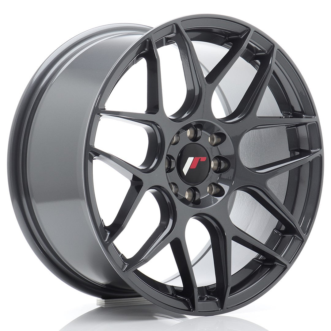 Japan Racing JR Wheels JR18 17x8 ET35 5x100 5x114.3 Hyper Gray