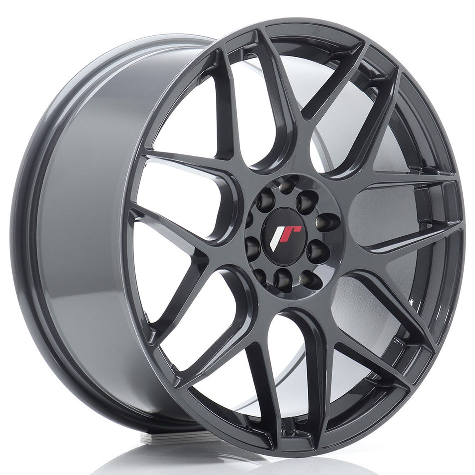 Japan Racing JR Wheels JR18 18x8.5 ET45 5x112 5x114.3 Hyper Gray