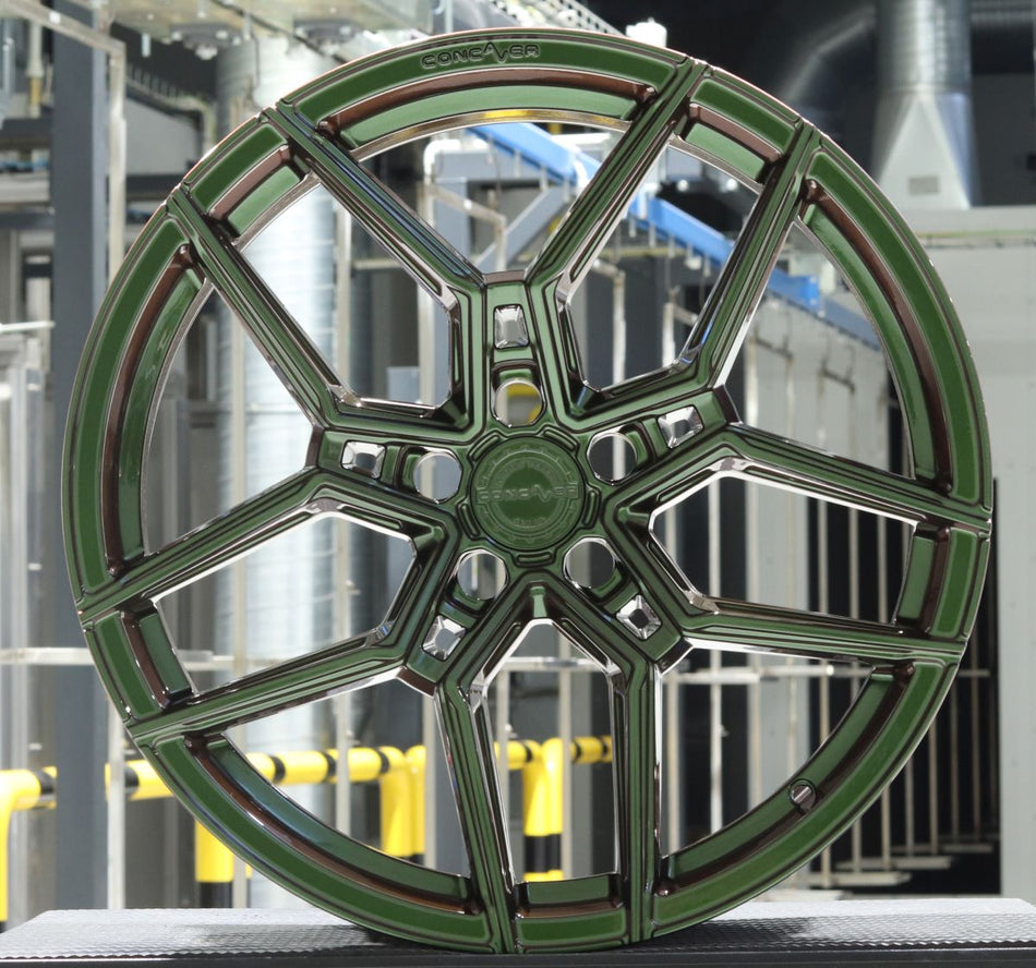 Japan Racing JR Wheels Showroom 20x10 ET  Green