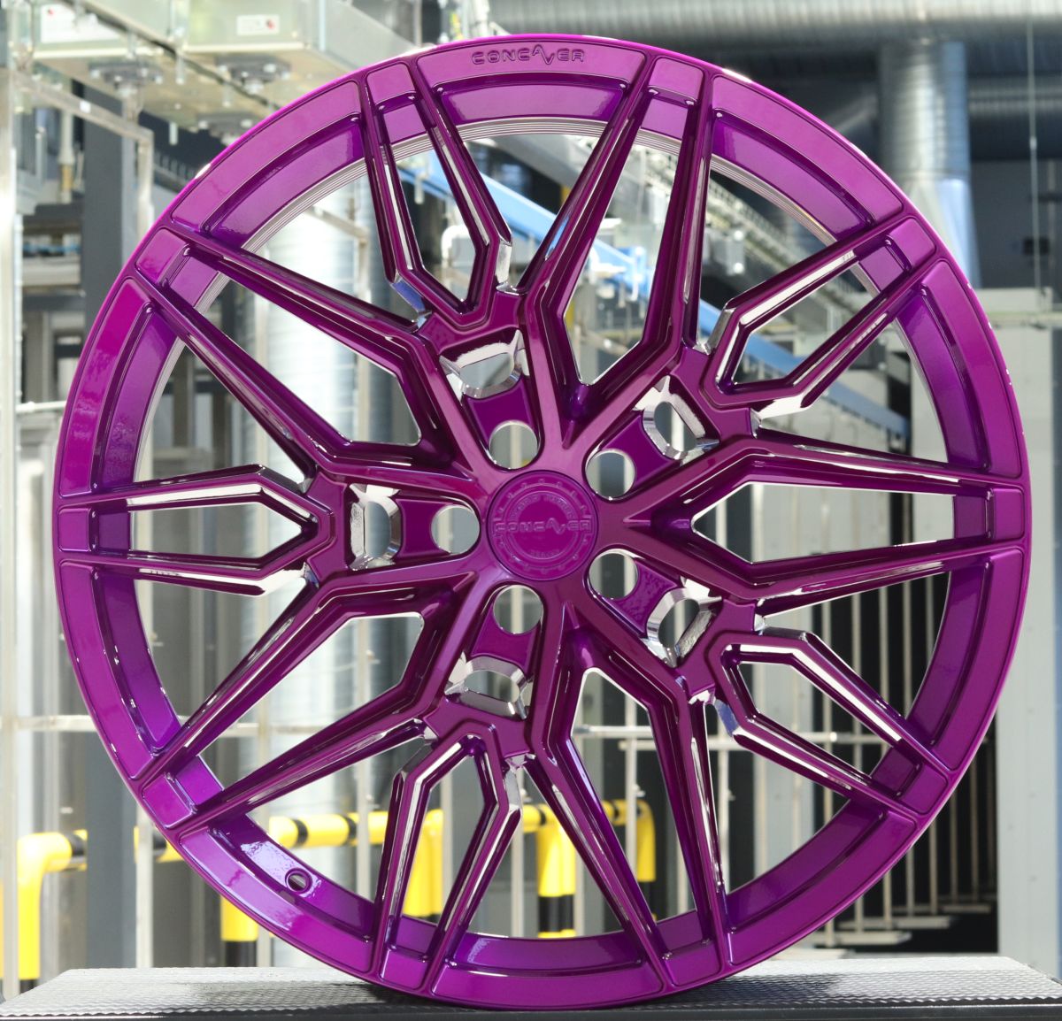 Japan Racing JR Wheels Showroom 22x10.5 ET  Purple