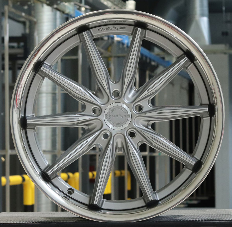 Japan Racing JR Wheels Showroom 19x8.5 ET  Brushed Titanium