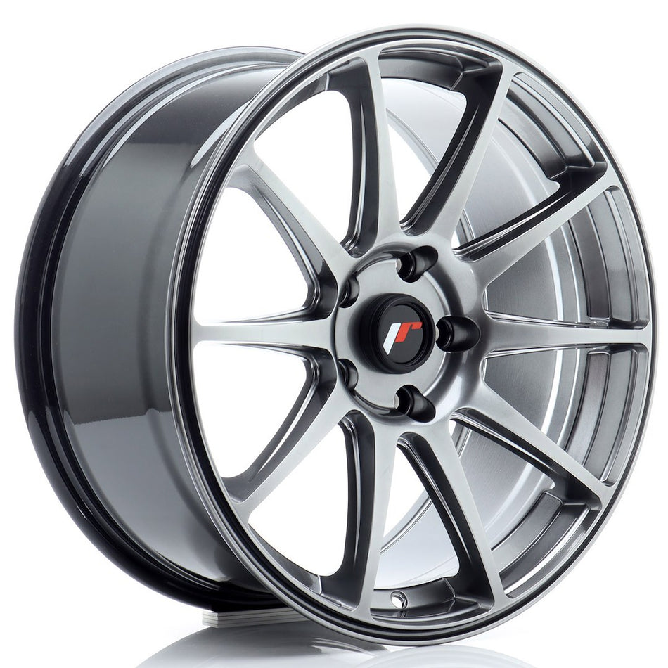 Japan Racing JR Wheels JR11 18x8.5 ET20 5x120 Hyper Black