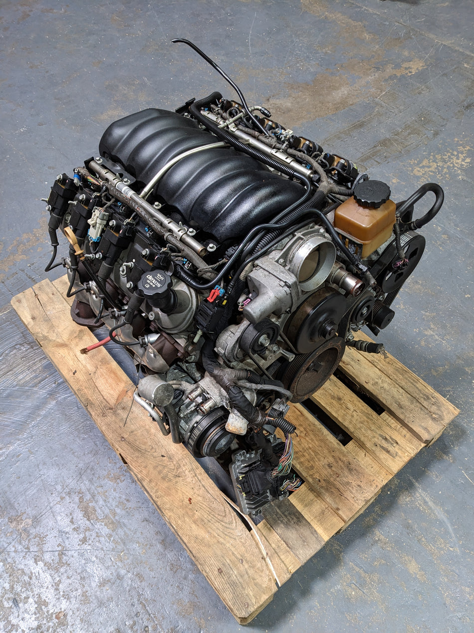 CHEVY 6.0L L98 / LS2 ALUMINIUM V8 COMPLETE ENGINE SWAP