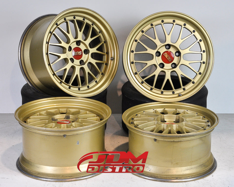 BBS LM F1 CHAMPIONSHIP EDITION, FULL GOLD JDM ONLY