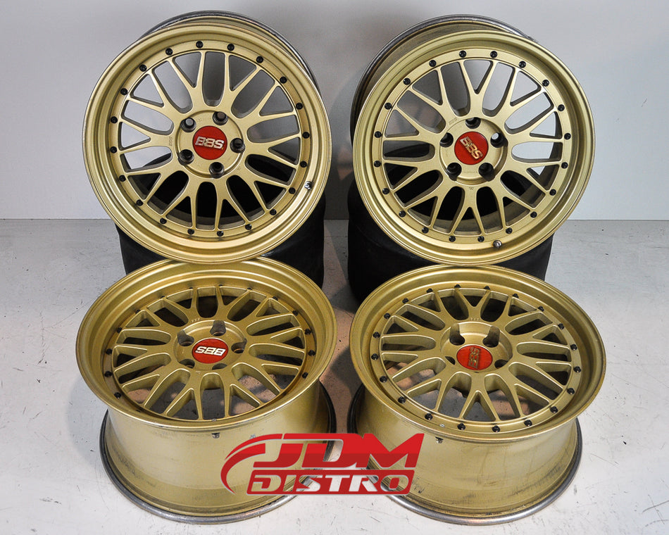 BBS LM F1 CHAMPIONSHIP EDITION, FULL GOLD JDM ONLY