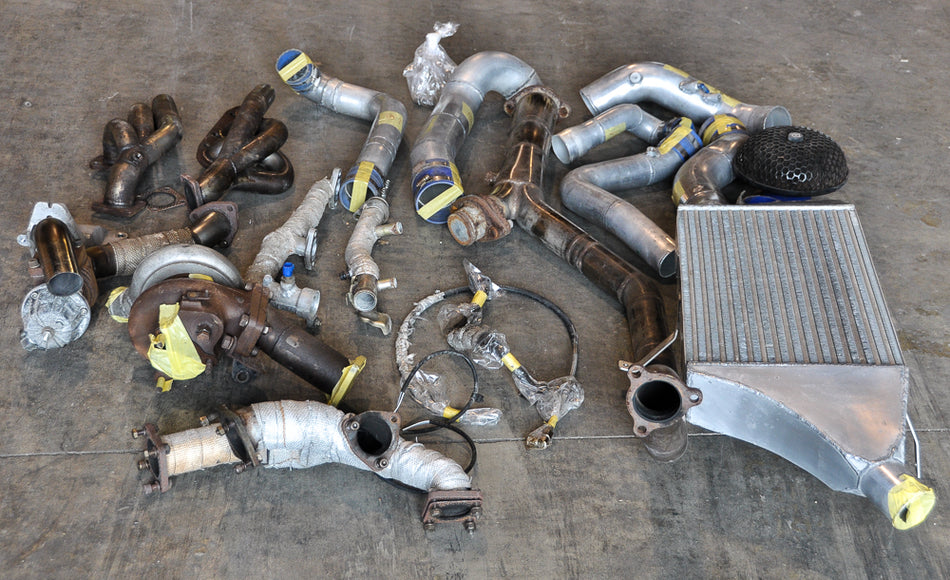 CUSTOM GREDDY TRUST TD06 20G TURBO KIT NISSAN 350Z VQ35DE