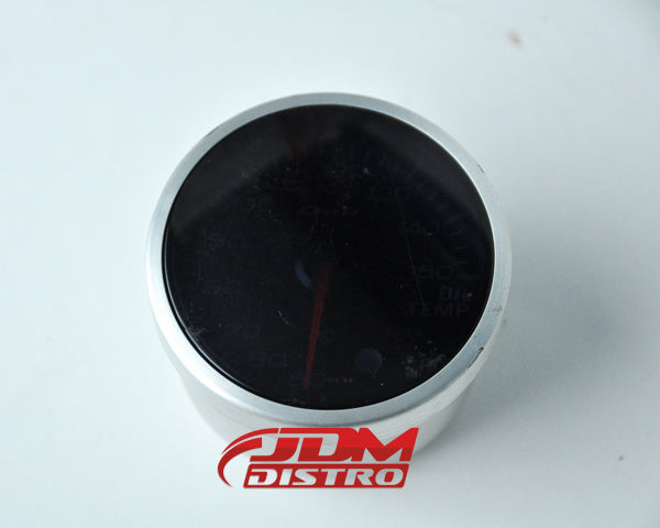 DEFI OIL TEMP GAUGE 60MM, BLACK FACE WHITE LIGHT