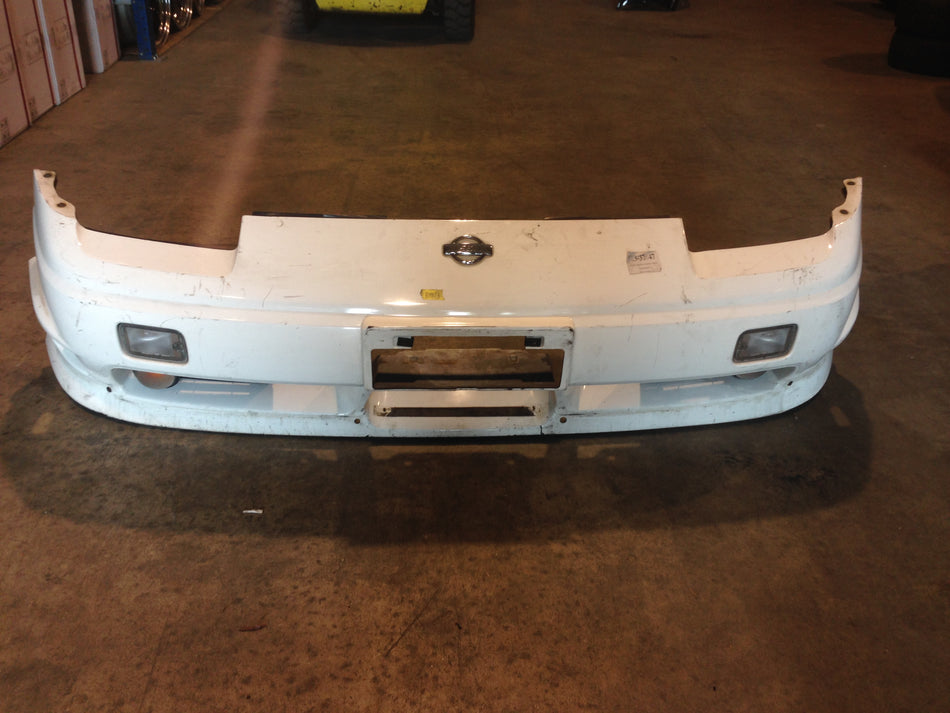 NISSAN 180sx Kouki front bumper white used