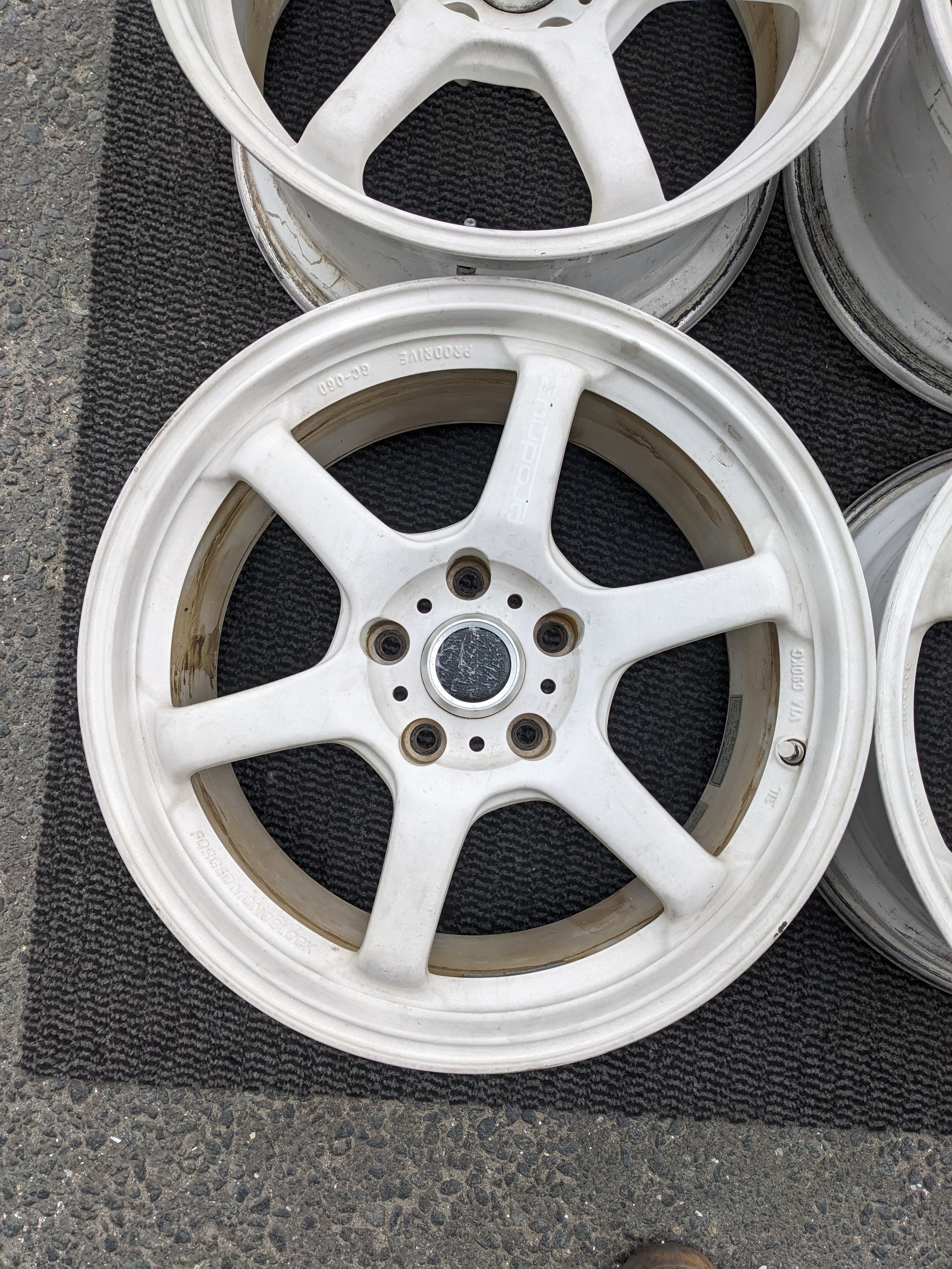 862】PRODRIVE GC-06D 15インチ6.5j PCD100×4H +35 4本セット プロ 