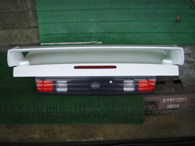 NISSAN SILVIA S14 GENUINE OEM KOUKI BOOTLID &amp; REAR SPOILER