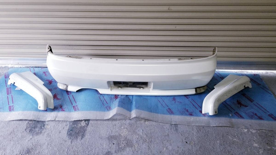NISSAN SILVIA S14 GENUINE OEM KOUKI REAR BUMPER &amp; VALANCE SET