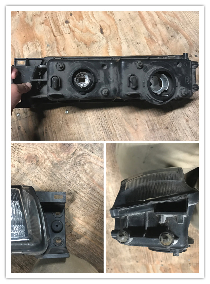 NISSAN S13 SILVIA GENUINE BRICK HEADLIGHTS