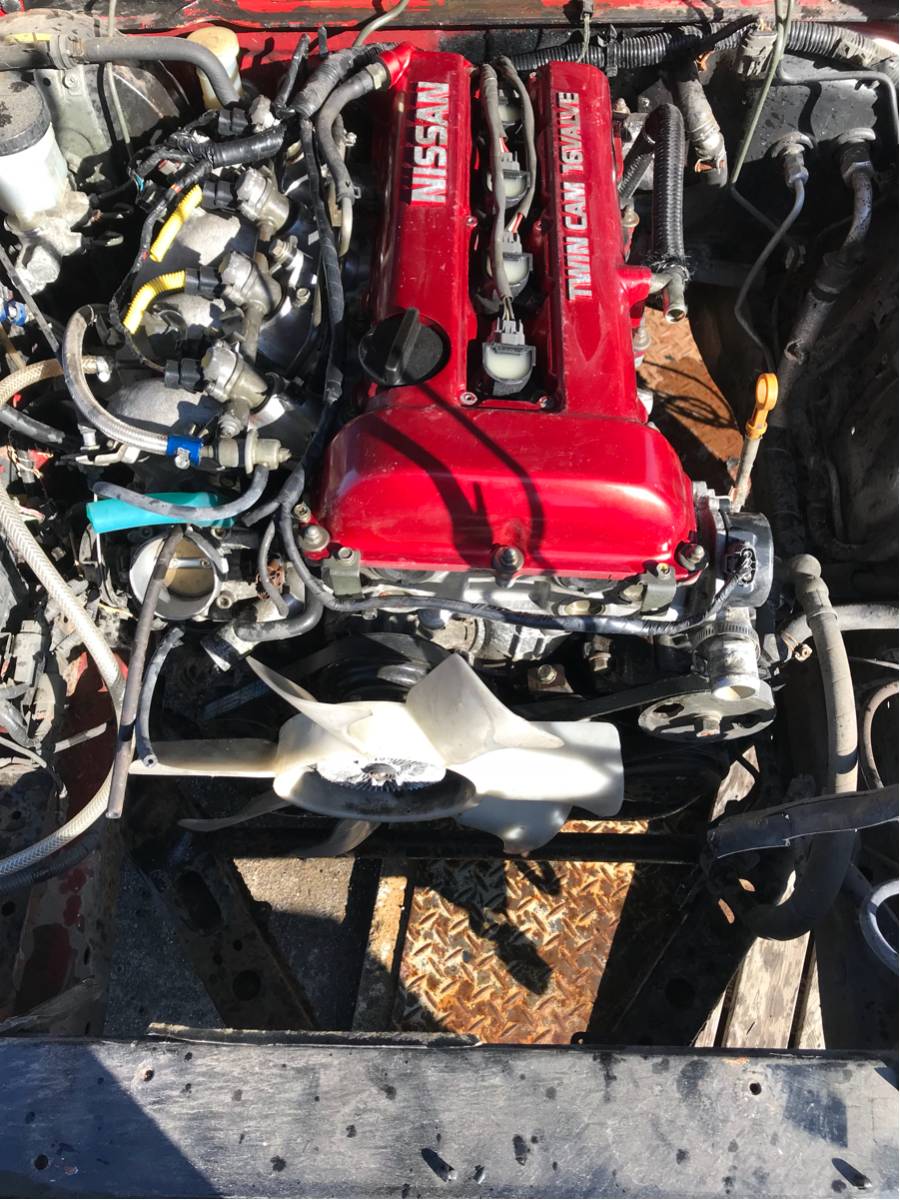 NISSAN 180SX S13 SR20DET NON-VVT REDTOP ENGINE