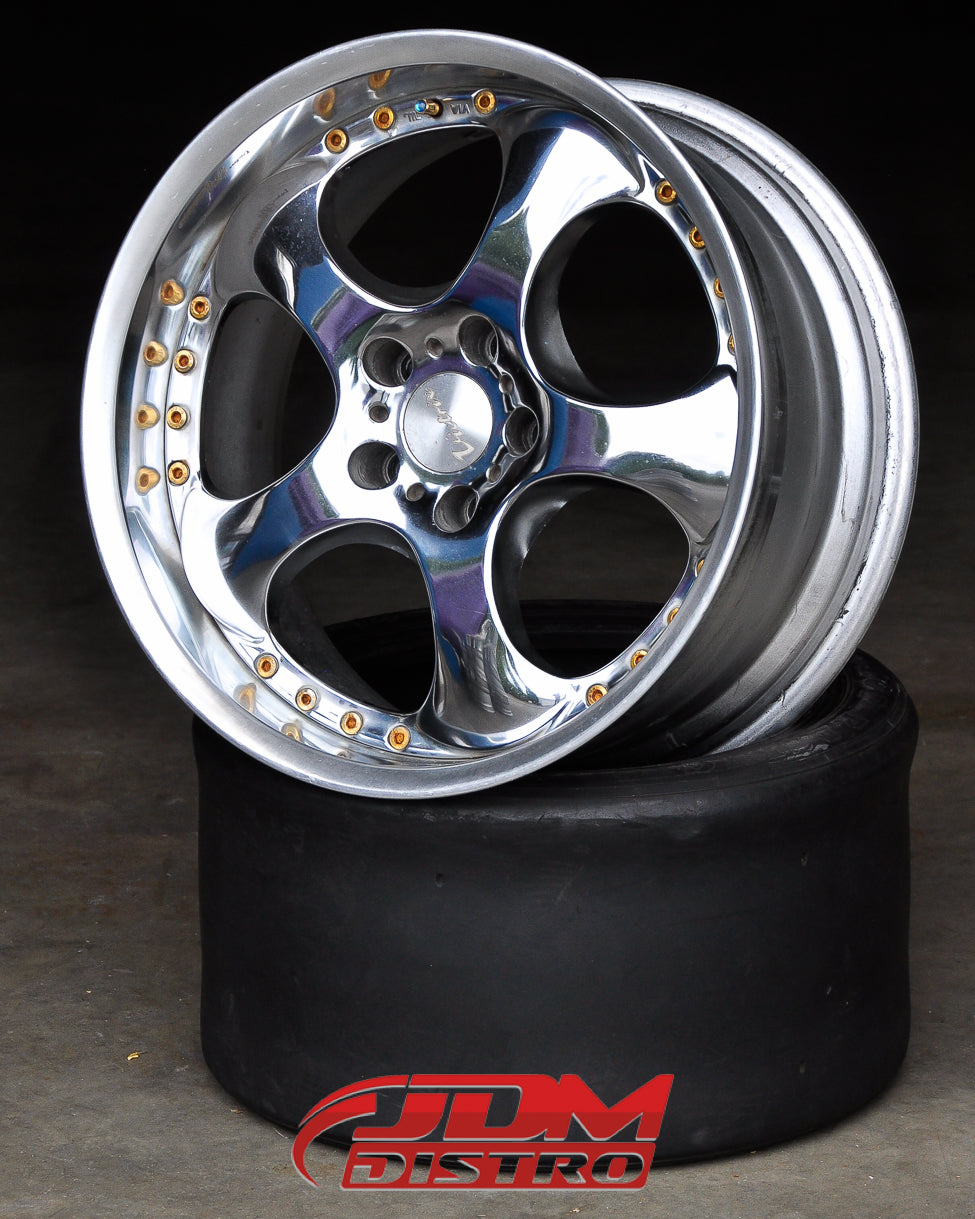 ② RAYS Victrix Pleasure 17インチ 2本セット RAYS VICTRIX PLEASURE - JDM Distro - Buy JDM Wheels, Engines and