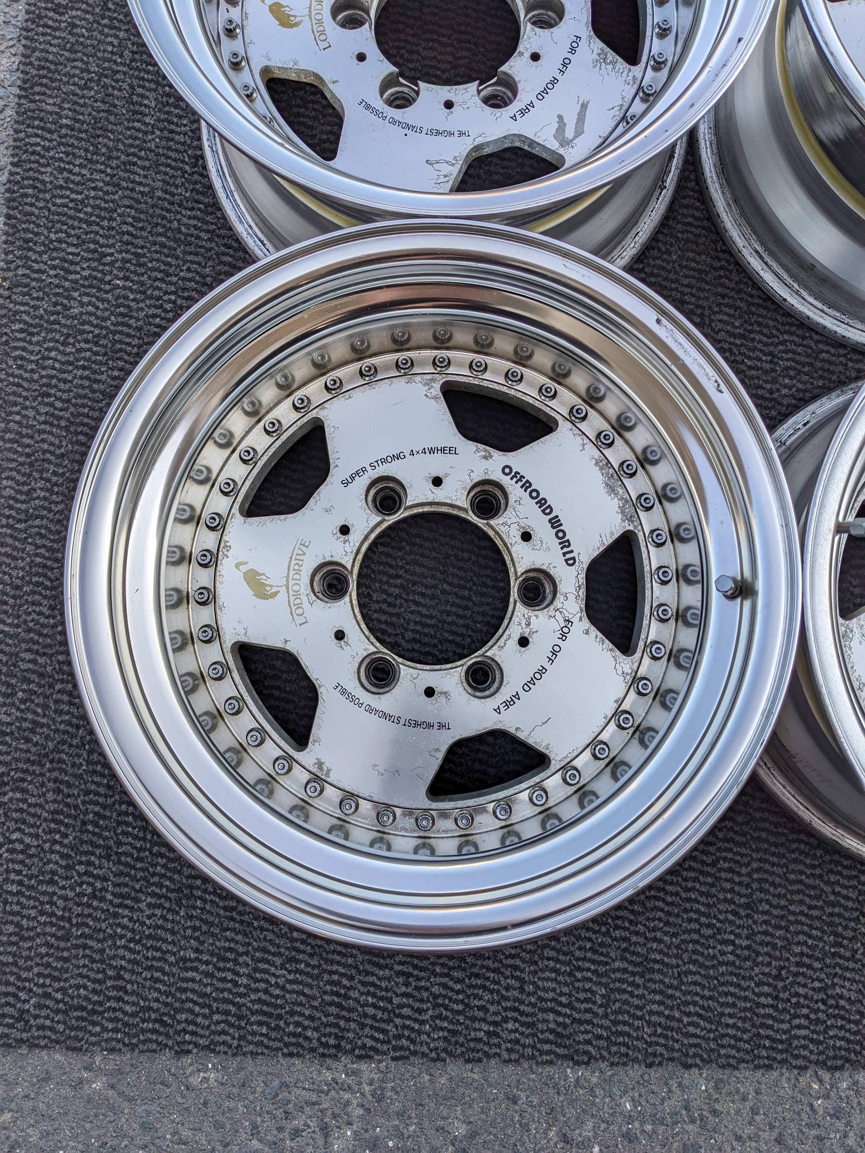 SUPERSTAR LODIO DRIVE 5-SPOKE 4x4 - JDM Distro - Buy JDM Wheels