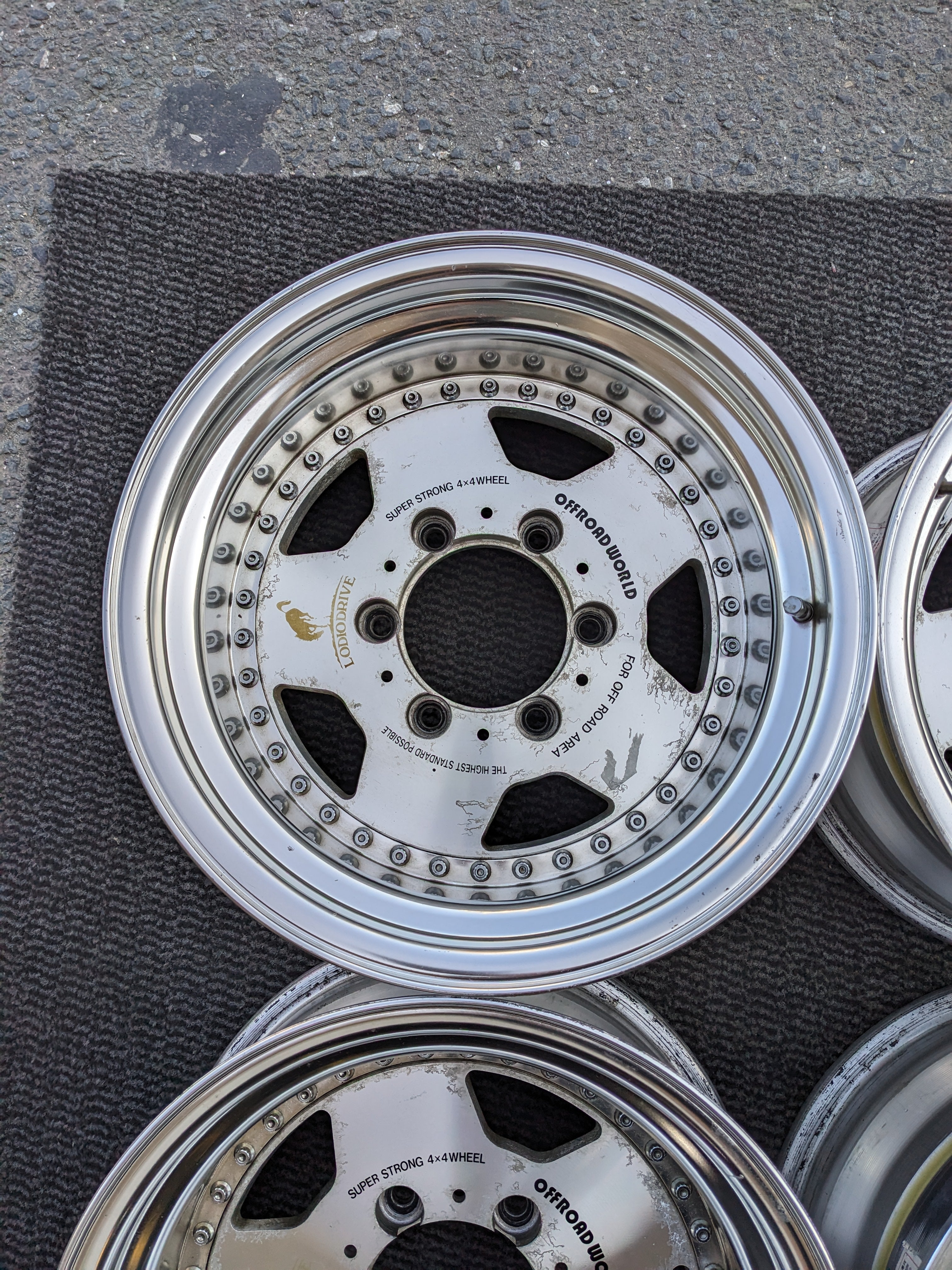 SUPERSTAR LODIO DRIVE 5-SPOKE 4x4 - JDM Distro - Buy JDM Wheels