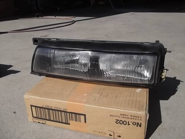 NISSAN S13 SILVIA ZENKI LHS HEADLIGHT BRICK SQUARE