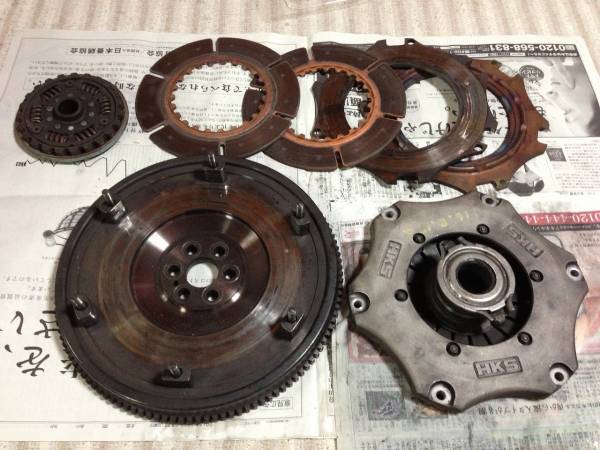 HKS TWIN PLATE CLUTCH NISSAN SKYLINE R32 R33 GTR PULL RB26DETT