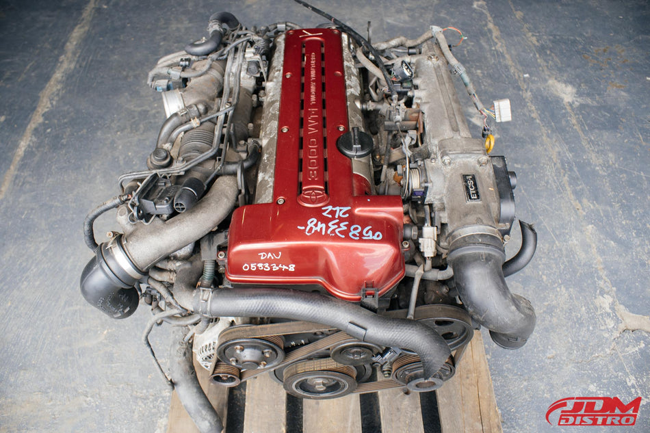 TOYOTA SUPRA JZA80 ARISTO JZS161 2JZGTE VVTI ENGINE