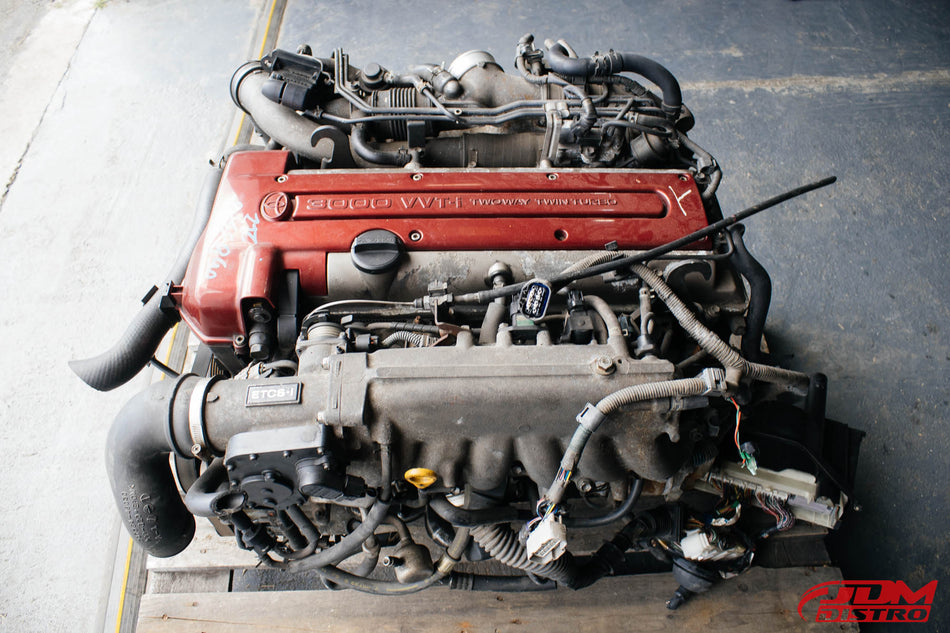 TOYOTA SUPRA JZA80 ARISTO JZS161 2JZGTE VVTI ENGINE