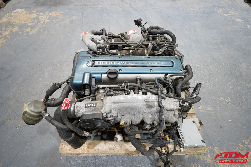 TOYOTA SUPRA JZA80 ARISTO JZS161 2JZGTE VVTI ENGINE