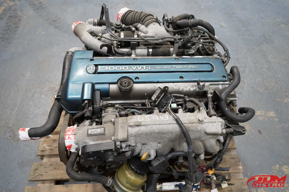 TOYOTA SUPRA JZA80 ARISTO JZS161 2JZGTE VVTI ENGINE