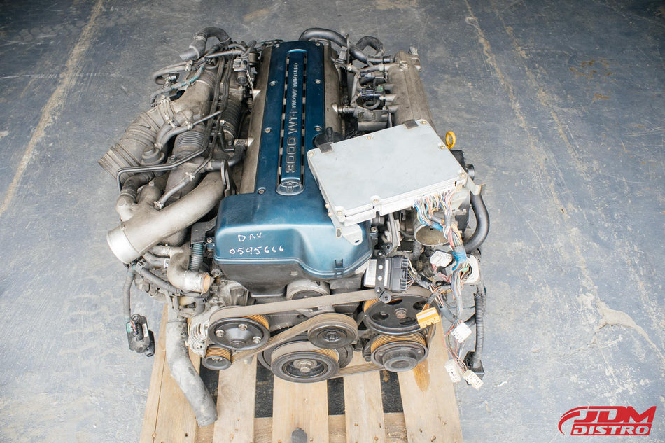TOYOTA SUPRA JZA80 ARISTO JZS161 2JZGTE VVTI ENGINE